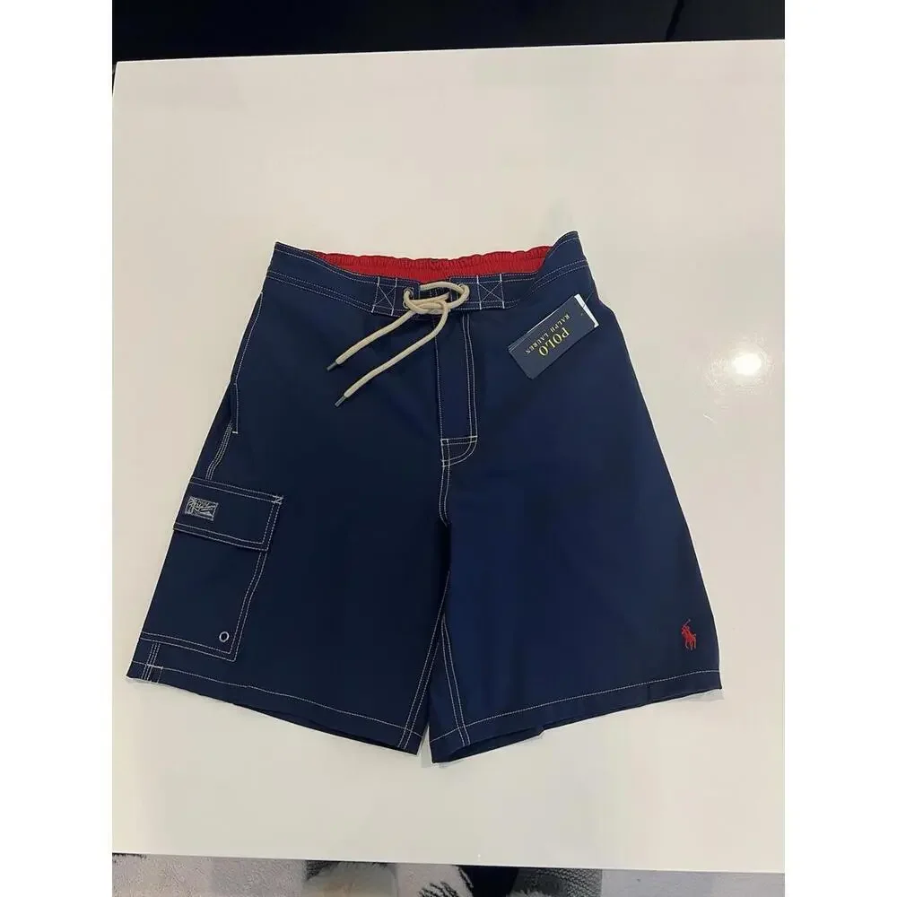 Polo Ralph Lauren Men's Size Small Kailua Classic Fit Swim Trunks Navy